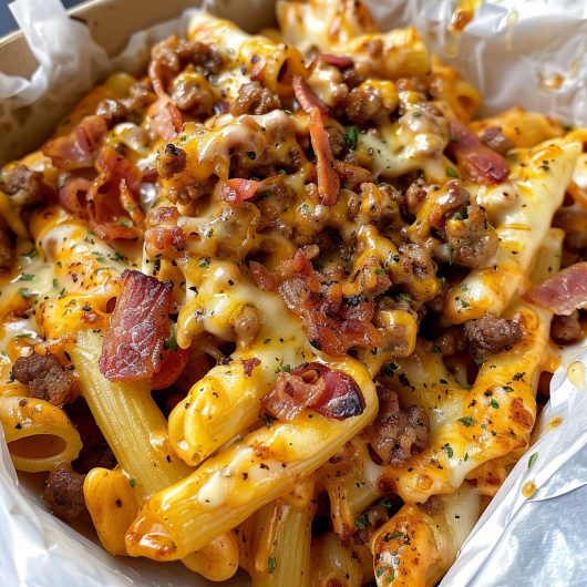 Bacon Cheeseburger Pasta