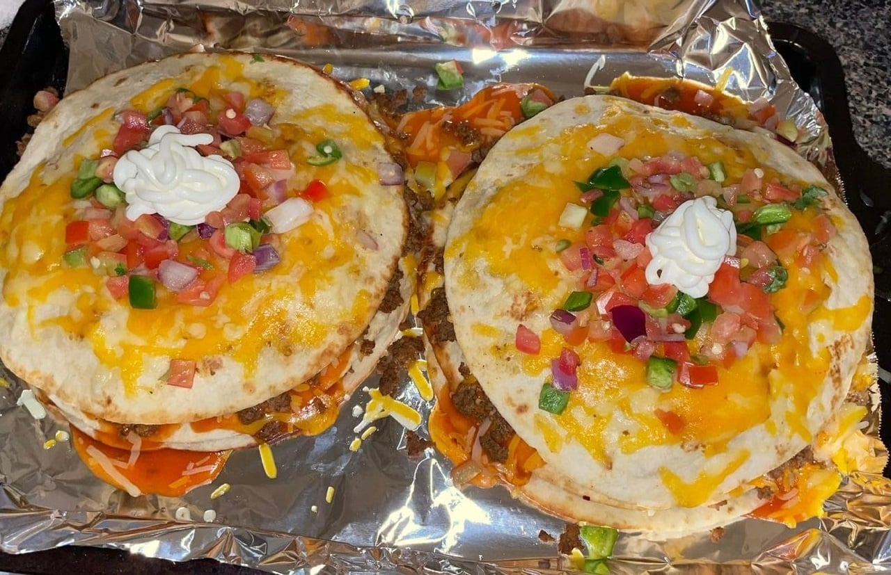 Homemade Mexican Pizza!!!