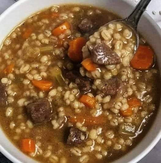 Beef & Barley Soup Crock Pot!!!