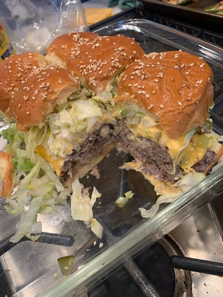 Easy Mini Big Mac Cheeseburgers Recipe