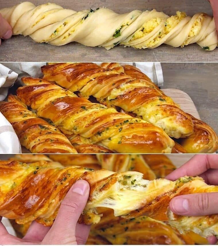 Easy Cheese Breadsticks Recipe