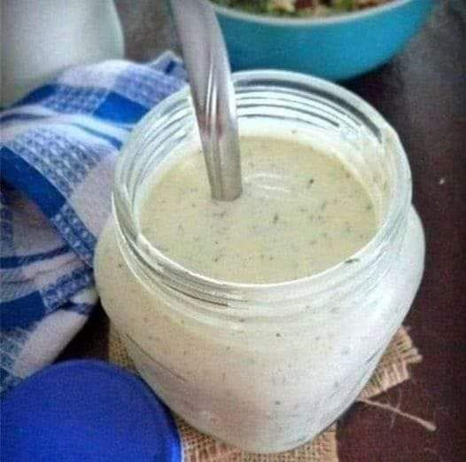 The best ranch you’ll ever taste and it’s homemade!!!