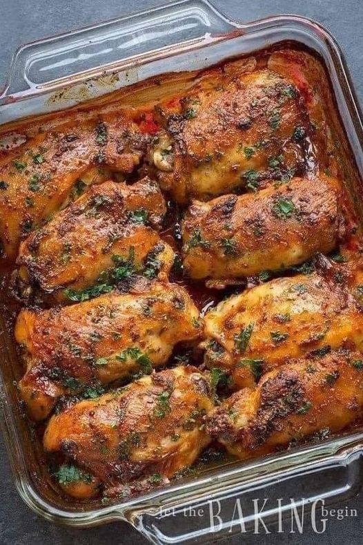 Baked Chicken Thighs!!!