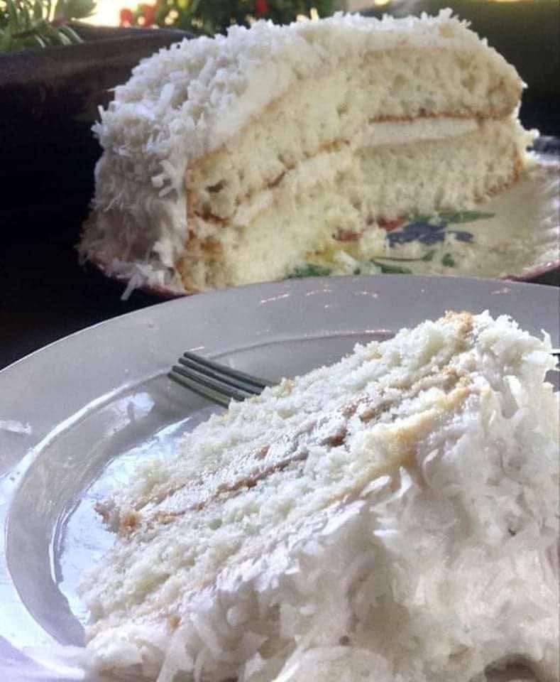 Coconut Cake with Seven-minute Frosting!!!