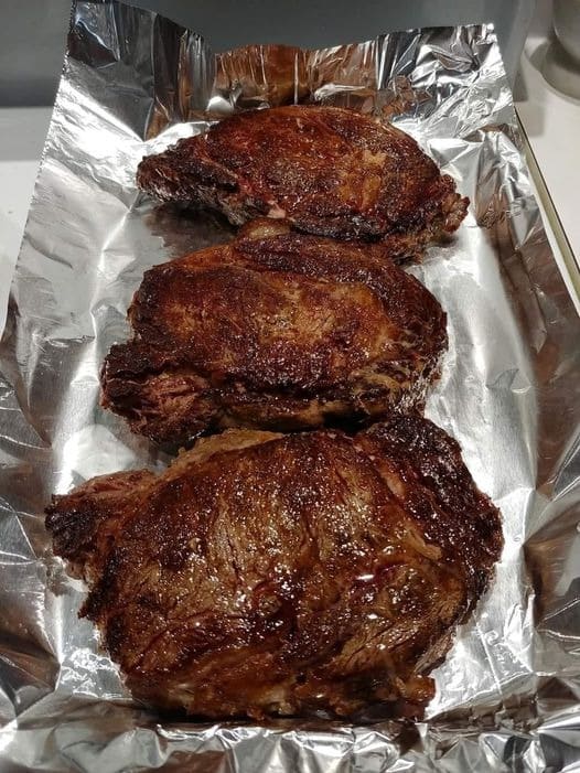 Perfectly Grilled Rib-Eye Steak - Savor the Juicy Flavor