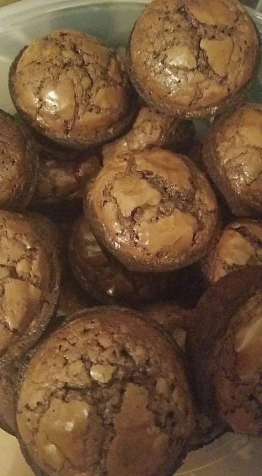 brownies in muffin pan!!!