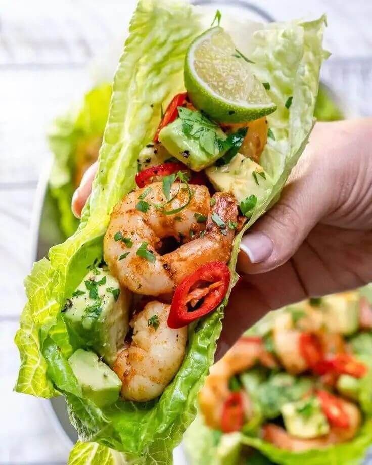 Chili Lime Shrimp Wraps!!!
