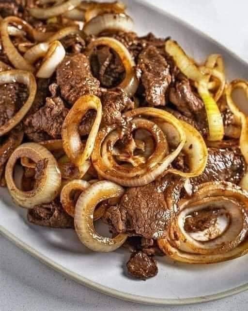 Timeless Comfort: Beef Liver and Onions Classics!