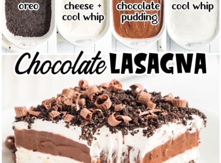 Heavenly No-Bake Chocolate Lasagna