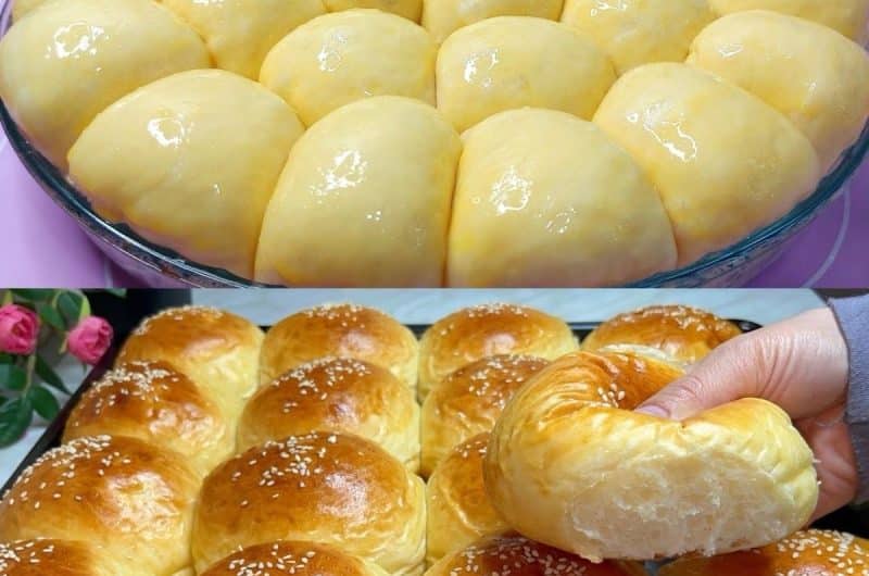 Milk Brioche Rolls