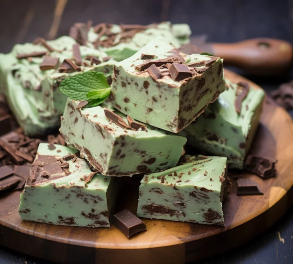 This Mint Chocolate Fudge