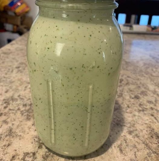 Jalapeno Cilantro Ranch salad dressing