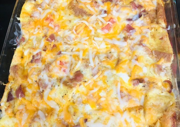 Sausage and Creamy Hashbrown Casserole