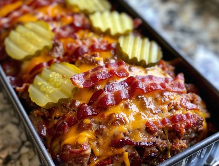 Bacon Cheeseburger Meatloaf