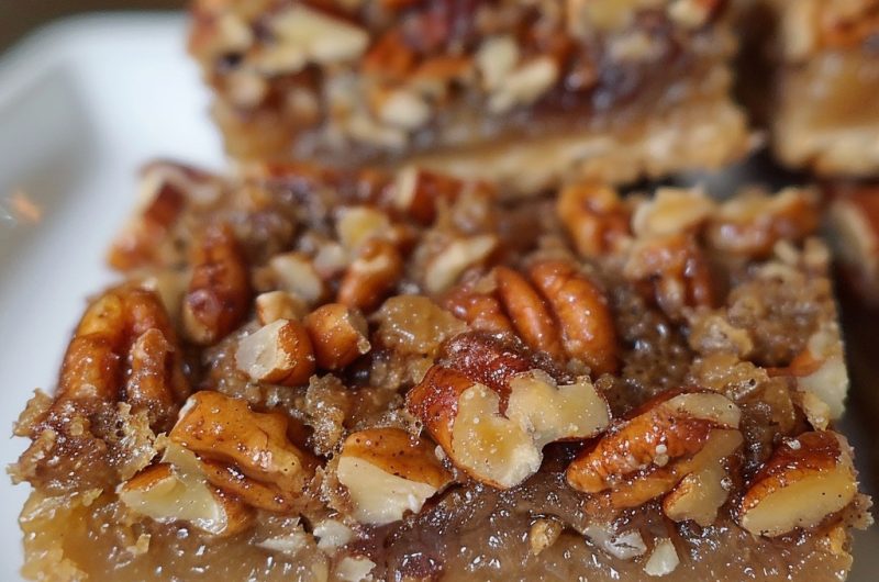 Toffee Pecan Dream Bars