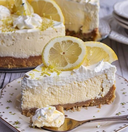 No-Bake Lemon Cheesecake