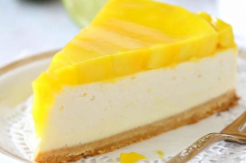 Mango Lime Cheesecake