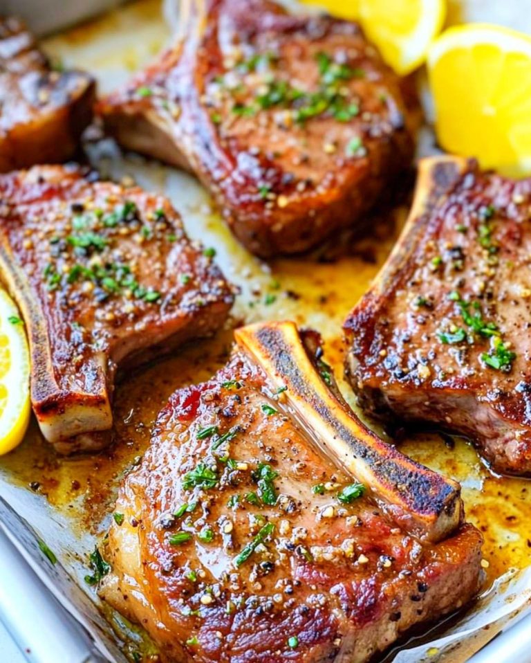 Easy Oven Baked Lamb Chops