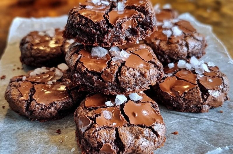 Chewy Meltaway Brownie Cookies