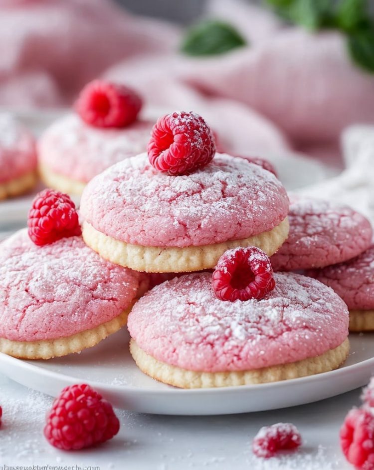 Raspberry Sugar Cookies