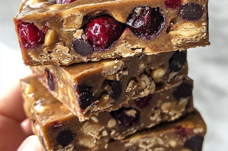 Peanut Butter & Jelly Protein Bars