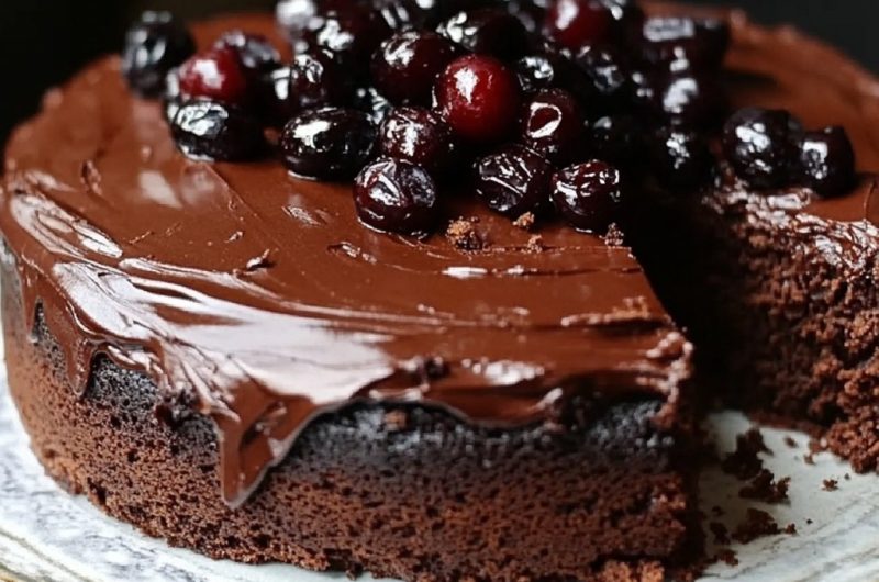 Chocolate Cassis Cake