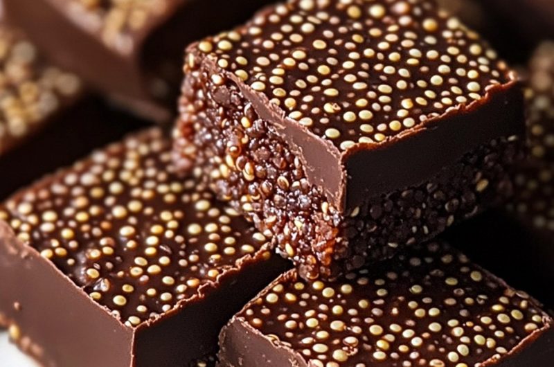 Chocolate Quinoa Crunch Bars