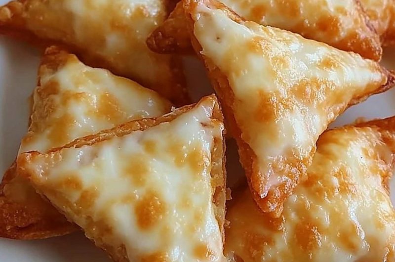 Cheese-Wrapped Crab Rangoons