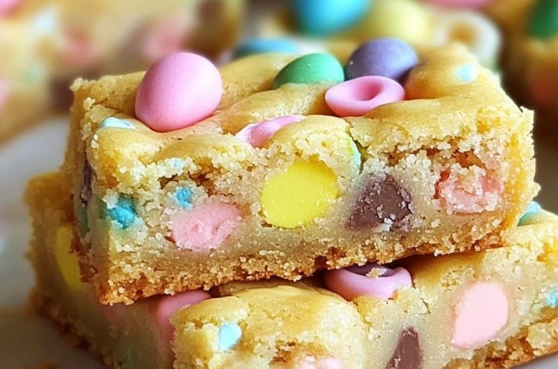 Easter Cake Mix Cookie Bars