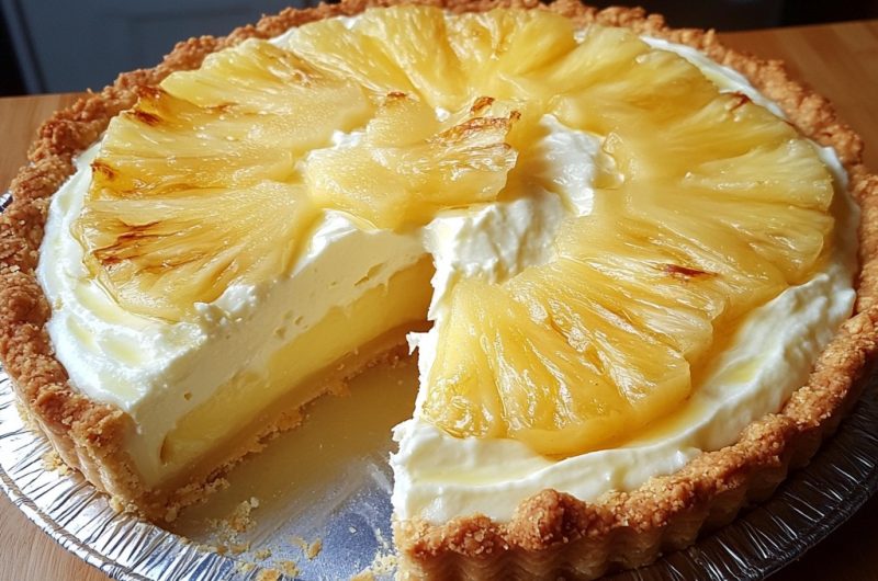 Pineapple Cream Cheese Pie