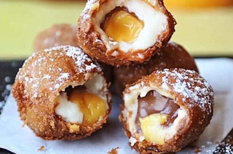 Fried Cadbury Eggs