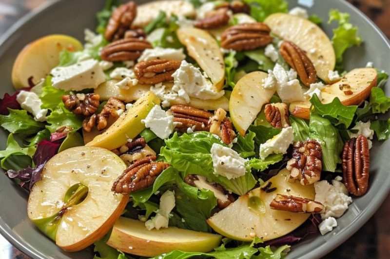 Apple, Pecan & Feta Salad