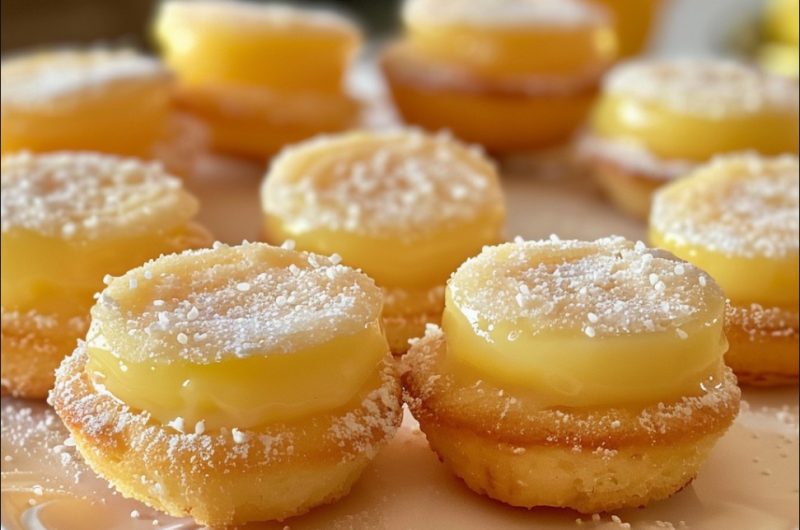 Mini Lemon Drop Cakes