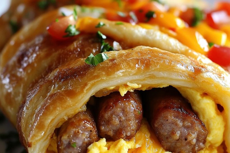 Egg and Cheese Breakfast Roll-Ups