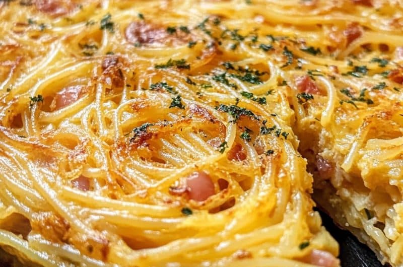 Italian Spaghetti Frittata