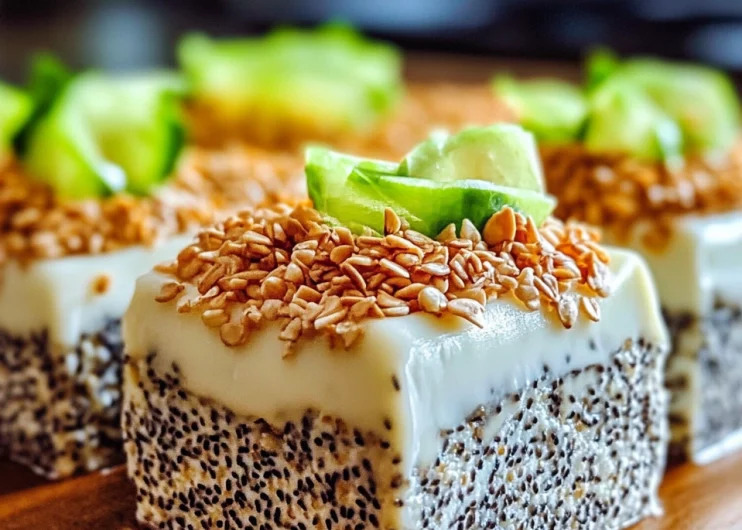 Refreshing No-Bake Chia Pudding Bars with Zesty Coconut Lime Flavor