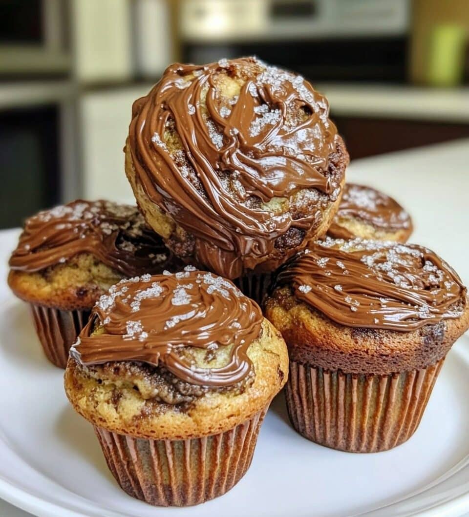 Nutella Banana Muffins