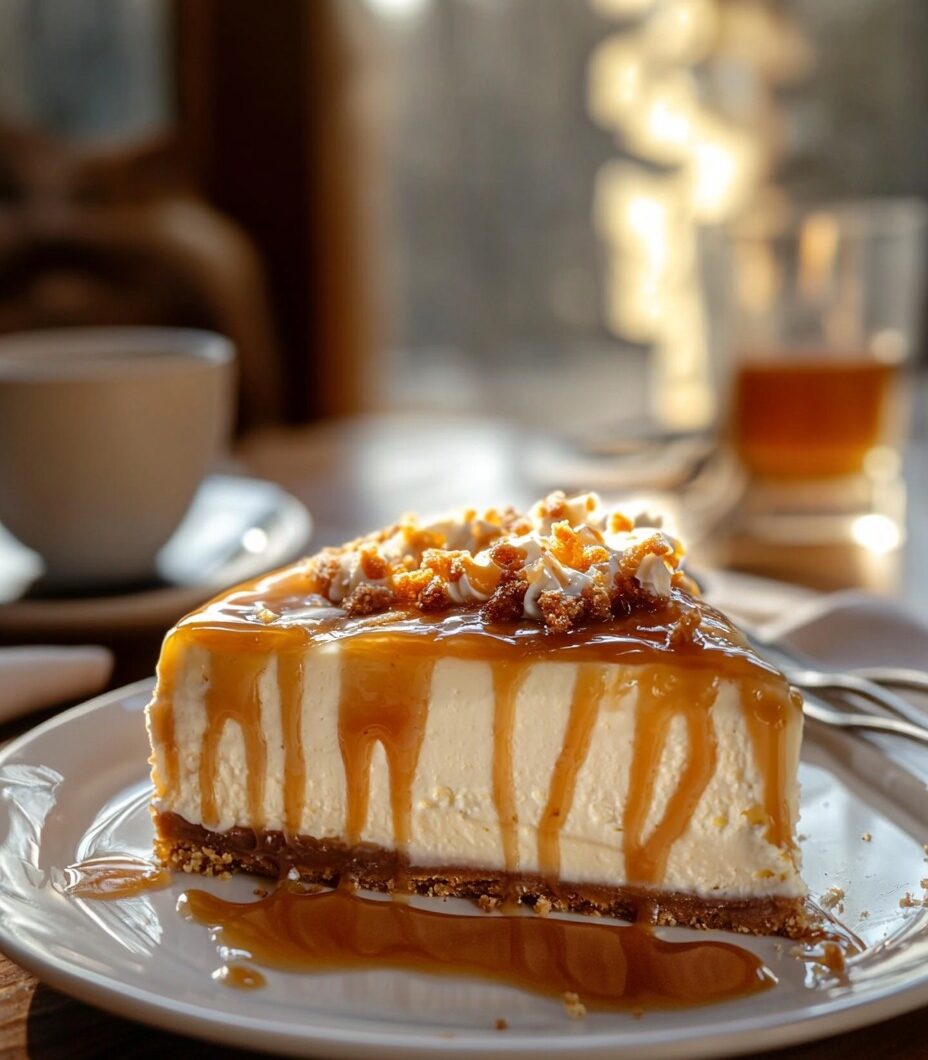 No-Bake Caramilk Cheesecake