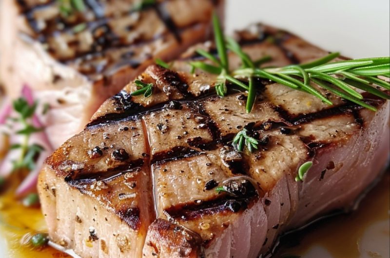 Healthy Grilled Tuna Steak