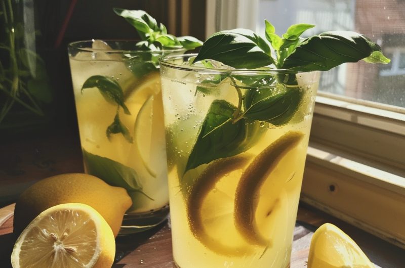 Basil Lemonade Recipe