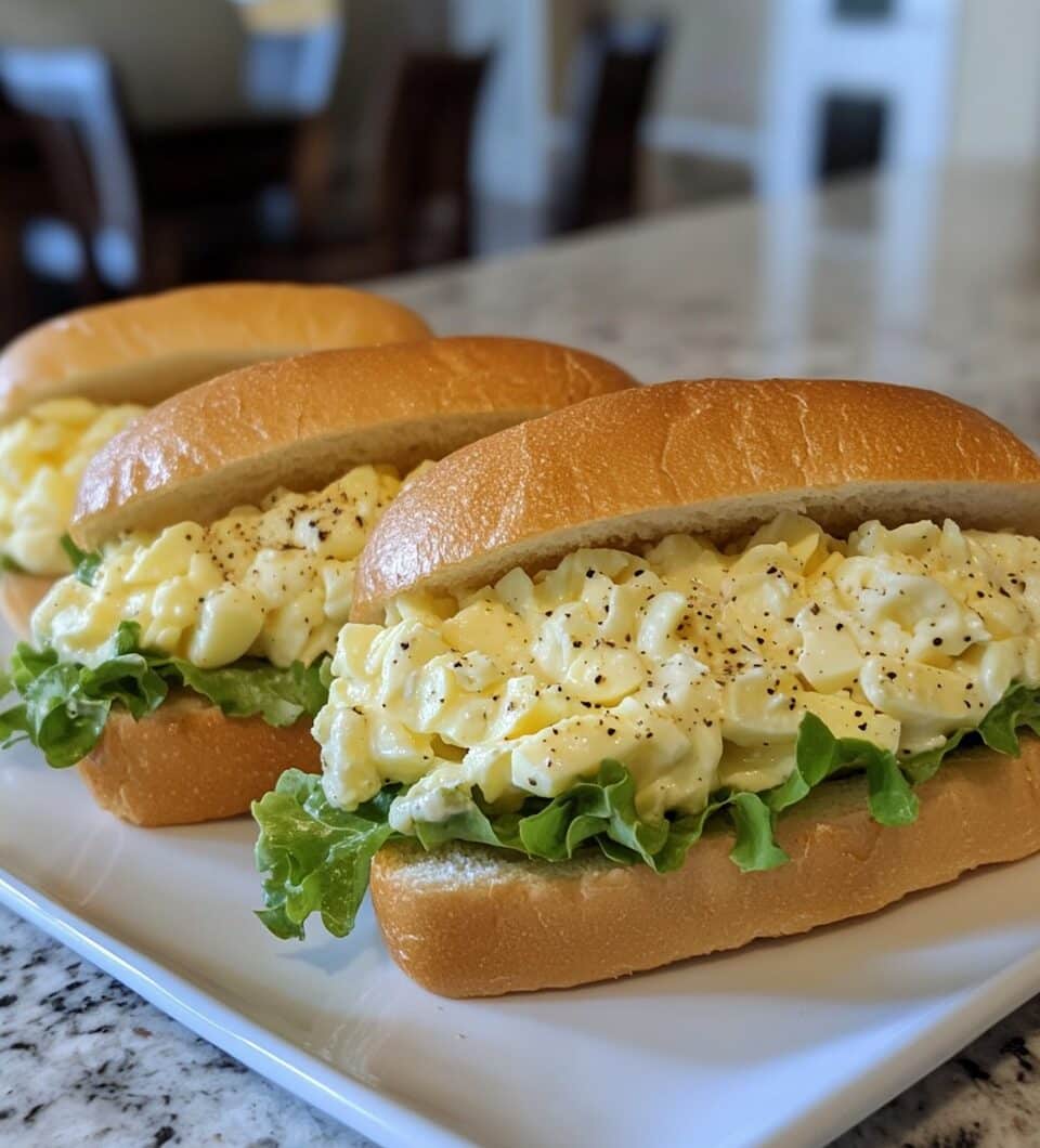 Easy Egg Salad Sandwich