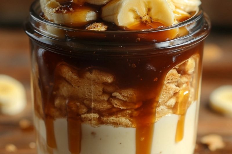Caramelized Banana Butterscotch Parfait