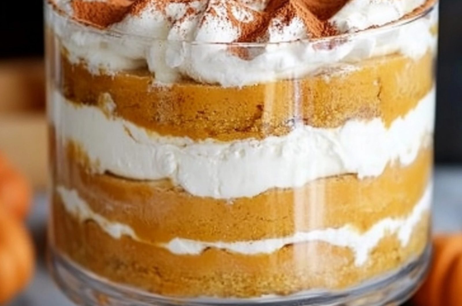 Pumpkin Cheesecake Trifle