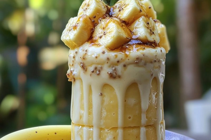 Pineapple and Banana Smoothie