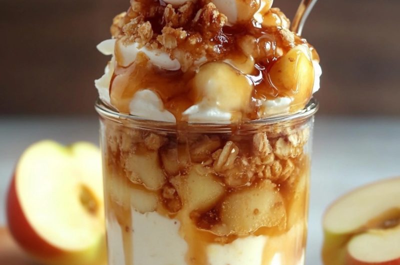 Apple Pie Cheesecake Trifles