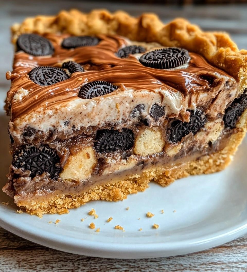 Nutella & Oreo Cookie Pie