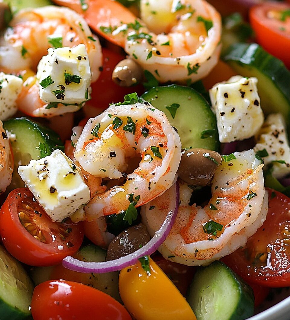 Greek Shrimp Salad