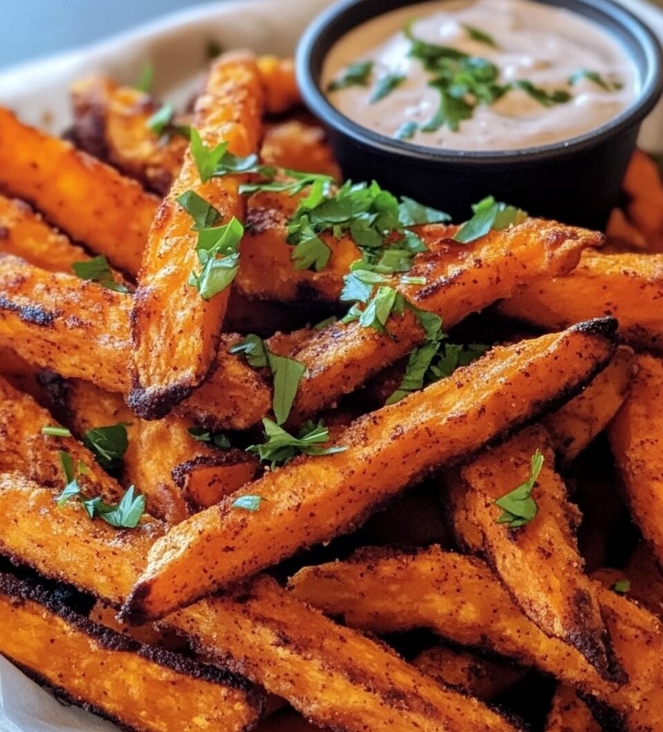 Crispy Cajun Sweet Potato Fries Recipe