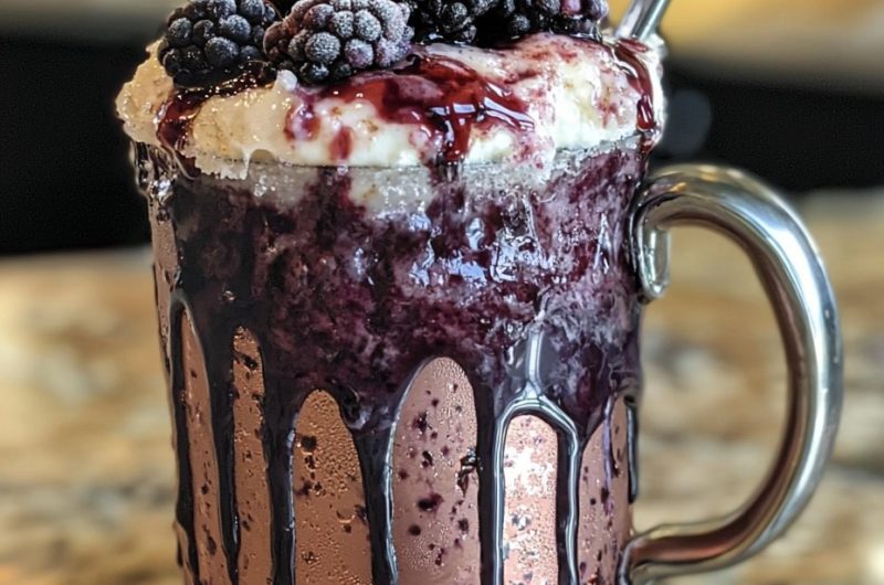 Frosted Blackberry Bourbon