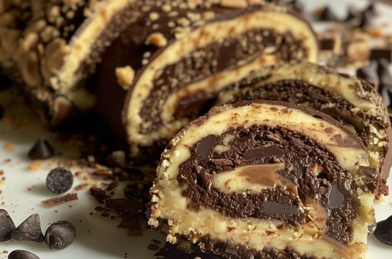 Brownie Cookie Roll